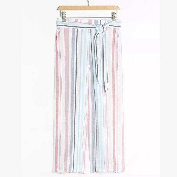 Cloth & Stone Rita Cropped Wide-Leg Pants - New Size Small - Picture 1 of 4